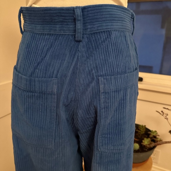 Rachel Comey blue corduroy wide leg pants size 2 EUC - Picture 3 of 5